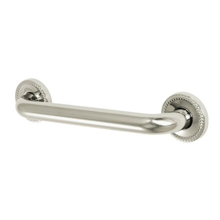 Laurel Contemporary Grab Bar, 15-1/16" L, 17 ga. Brass, Polished Nickel DR814126